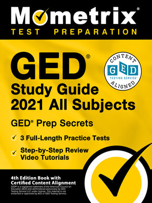 cover image of GED Study Guide 2021 All Subjects